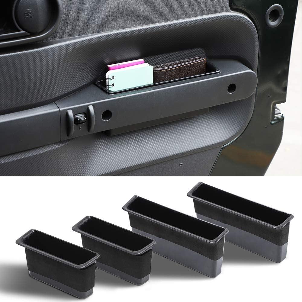 Savadicar Door Side Storage Organizer Grab Handle Box for 2007 2008 2009 2010 Jeep Wrangler JK JKU, Interior Accessories, Black Savadicar Door Side Storage Organizer Grab Handle Box for 2007 2008 2009 2010 Jeep Wrangler JK JKU, Interior Accessories, Black