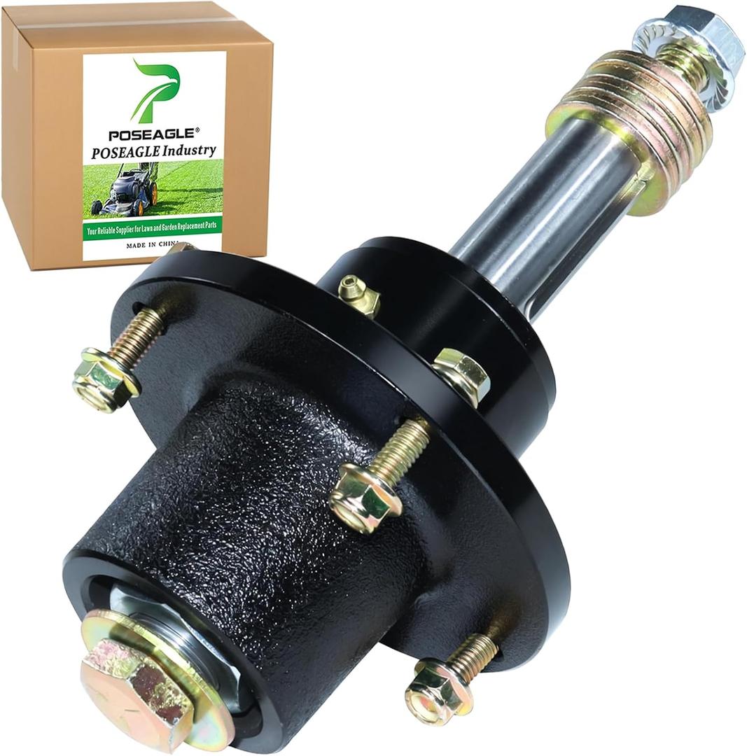 461663 Spindle Assembly Scag with 43592 Cutter Blade Spacer Replace 46631 46400 46020 43294 41001 41007 for Scag MAG III SCR42-25CH STZ52-20KH STHM-23CV SCZII-72V Scag 61 40 42 48 52 72 Decks