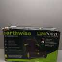 Earthwise LSW70021 21-Inch Width Leaf & Grass Push Lawn Sweeper, Black