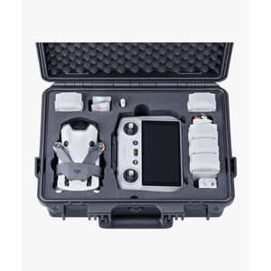 Lykus Titan MM410 Waterproof Hard Case for DJI Mini 4 Pro/Mini 3/Pro and RC2/RC/RC-N2/N1, Support 7 batteries and RC lanyard [CASE ONLY]
Amazon's Choice