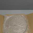 13.5" Microwave Glass Turntable Plate Compatible with 5304509621 Frigidaire microwave plate WB39X10032 GE microwave plate replacement JVM3106 WB49X10002 13 1/2" Samsung Microwave Plate DE74-20016A (13.5" Big Coupler Hole)