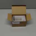 Chuangdi 2 Sets Acrylic Display Risers, Product Stand, Jewelry Display Riser Shelf Showcase Fixtures for Dessert Cupcake Candy Figure Treat Action Showcase(Clear,Small Set)