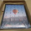 JCJMY 15x20 Picture Frame - Black, Horizontal & Vertical Formats for Wall Hanging, 15 x 20 Gallery Frame for Photos & Posters
