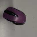 TECKNET Wireless Mouse, 2.4G Ergonomic Optical Mouse, Computer Mouse for Laptop, PC, Computer, Chromebook, Notebook, 6 Buttons, 24 Months Battery Life, 2600 DPI, 5 Adjustment Levels - Purple