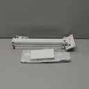 ZdwCyl Clothes Drying Rack,Laundry Space Saver Wall Mounted,Retractable,Collapsible(Tri-Fold), White Color Rack Clothing