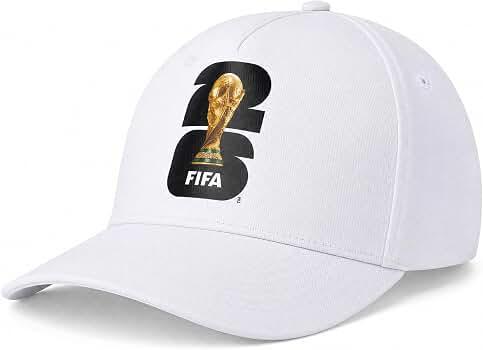 World Cup Official Baseball Cap, Cotton Breathable Unisex Soccer Hat for Outdoor Sports and Daily Wear