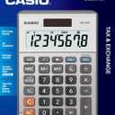 Casio MS-80B Calculator Desktop Calculator with Tax & Currency Tools | General Purpose | Large Display | Ideal for Home, Office & Everyday Math