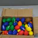 Oleitodh 96 Pcs Mini Football Sports Stress Ball Bulk Colorful Foam Sports Ball Kids Adults Football Sports Party Favor Ball Small Relaxable Balls for School Carnival Reward Party Bag Gift Fillers