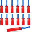 Sumind 12 Pcs Whistle Funny Toys Holiday Prank Playing Props Quirky Whistle Trick Toys for April Fool's Day Birthday Party Favors