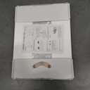 Pull out Cabinet Organizer,Heavy Duty Slide out Pantry Shelves Drawer Storage with Adhesive Nano Film,Sliding Mesh Cabinet Basket with Handle for Kitchen, Bathroom, Home, 15.8"W X 21"D X 6.2"H,White