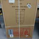 Arched Windowpane Wall Mirror 30"x40" Black Wall Mounted Art Pane Mirror Farmhouse Decorative Mirror Leaning Hanging Wall Mirror for Bedroom Living Room Entrance Hallway Wall Decor