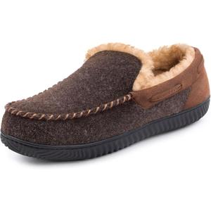 RockDove Men's Hearthfire Memory Foam Moc Slipper (13)