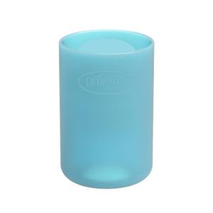 Dr. Brown's Narrow 100% Silicone Baby Bottle Sleeve, Blue, 4oz Dr. Brown's Narrow 100% Silicone Baby Bottle Sleeve, Blue, 4oz