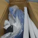 Bar Stools Set of 2 - Luxury Bar Stools Counter Height Barstool 24 Inch Seat Height Upholstered Velvet Barstool Set of 2 Blue Counter Stools for Kitchen Island, Home Counter, Bar Pub (Blue).