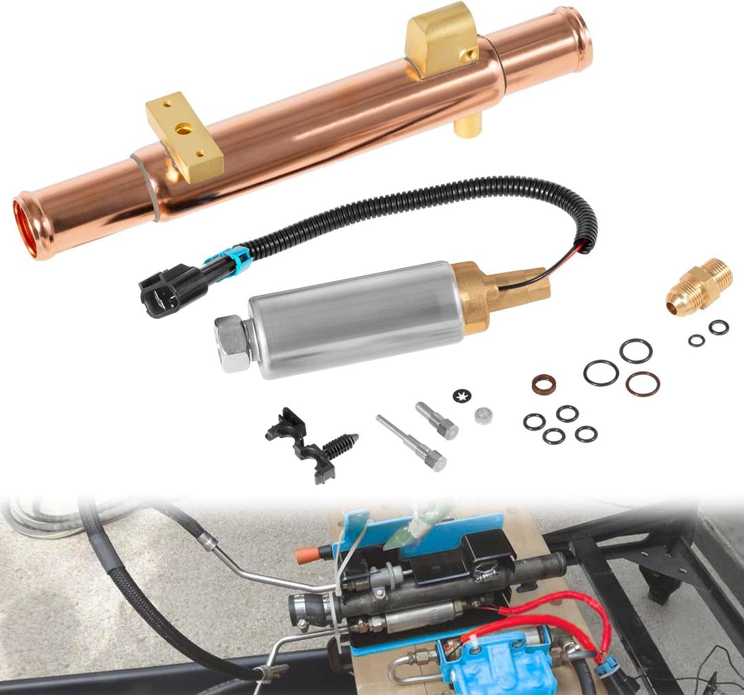8M0125852 Fuel Pump & Cooler Kit Compatible with V-6 & V-8 Mercruiser Efi Engines, Replacement 8M0125852,861156A03
