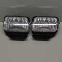 KYYET Driving Fog Lights Lamps Compatible with Chevy Silverado 2003 2004 2005 2006 2007 Avalanche 2002-2006 Clear Lens