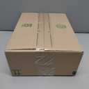 THE NORTH FACE Girls Reversible Shasta Full Zip Jacket | Puffer Coat With Synthetic Insulation, Fleece Lined, Water Repellent (X-Large, White Dune)