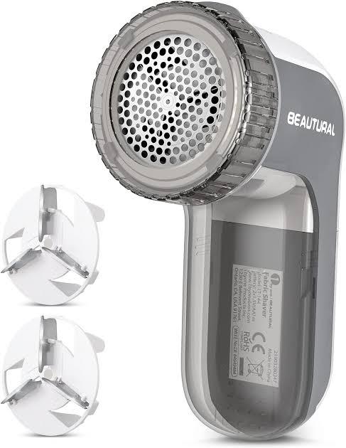 BEAUTURAL Fabric Shaver and Lint Remover, Portable Sweater Defuzzer