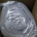 EMME Cotton Blanket Queen Size for Bed Soft Large Muslin Bed Blankets 90"*90" Lightweight Breathable Grey Blanket All Season Gauze Blanket, Grey