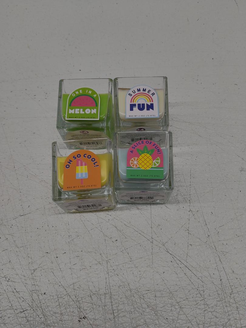 Candle Mixed Pack of 4
