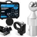 60639 38K Gooseneck Hitch Kit Puck System, 2-5/16 Gooseneck Ball Compatible with 2013-2025 Ford F250 F350 F450, 2016-2025 Chevrolet Silverado, GMC Sierra & Nissan Titan XD GTW/9500 lbs VT