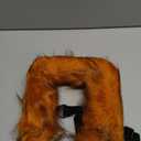 HAOAN Faux Fur Fox Tail and Ears Headband Set Werewolf Costume Accessories Halloween Party (Orange, S)