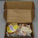 Syhood 36 Pcs Crochet Christmas Ornaments Funny Yarn Themed Wooden Christmas Tree Ornaments Hanging Farmhouse Kitchen Xmas Tree Holiday Decor for Crochet Lovers Knitting Yarn Crocheters Gifts