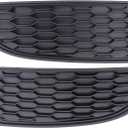 MOTOKU Front Driver and Passenger Side Fog Light Cover Bezel for Dodge Journey 2011-2020