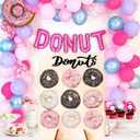 2 Pcs Wood Donut Wall Display Stand Reusable Rustic Doughnut Board Holder Donut Party Supplies for Wedding Birthday Family Party festival Table Decor