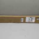 Bay Window Curtain Rods 36-72 Inch, HOTOZON 1 Inch Curtain Rods for Bay Windows 24-68 Inches(Center Rod)), 20-36 Inch Side Rods for Windows 8-32 Inches with End Cap Finials, Antique Gold