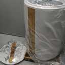 Keenray Towel Warmer for Bathroom, Towel warmer bucket with Heating Progress Bar, Fragrance Disc Holder, Leather handle, Auto Shut-off Towel Bucket Fits Up to Two 40" x 70" Towels, Bathrobes, Blankets (18L, White/Wood)