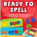 Skillmatics Preschool Learning Activity - Ready to Spell, Stage-Based Learning to Improve Vocabulary & Spelling, Educational Toy, Gifts for Boys & Girls Ages 4, 5, 6, 7