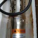 1/2HP Stainless Steel 2" OD Pipe Submersible Bore Pump 1/2 inch Outlet Water Pump 220-240V, 50Hz, Deep Well Pump Screw Submersible Water Pump for Industrial and Home Use