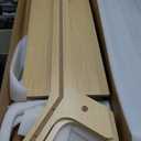 Elevated Dog Bed 37" 28" 11", Raised Wooden Large Dog Bed Frame and Mattress for Large Pets up to 80lbs