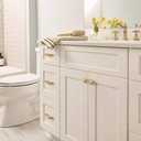 3 x Amerock | Cabinet Pull | Champagne Bronze | 3 inch (76 mm) Center-to-Center | Extensity | 1 Pack | Drawer Pull | Cabinet Handle | Cabinet Hardware