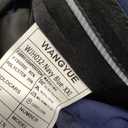 Wangyue Men's Tuxedo Top for Men One Button Blazer Formal Business Jacket Suit for Wedding Prom Dinner, Navy Blue, XXL