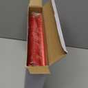 Potchen 100 Pcs Extra Long Spoons for Ice Cream Floats Plastic Sundae Spoons Bulk 8 Inch Long Handle Spoon Heavy Duty for Ice Cream Milkshakes Tea Cocktails Root Beer Float and Tall Beverages (Red)