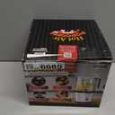 Vminno Quick & Easy Hot Air Popcorn Popper Maker with Built-In Serving Bowl, 2 Quarts, Etl Certified, No Oil Popcorn Poppers for Home with On/Off Switch for Family Movie Nights, Parties