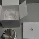 Brew To A Tea BTaT- Pour Over Coffee Maker Set, Double Wall Glass, 16 oz, Drip Coffee Maker Pour Over, Permanent Filter, Christmas Gifts