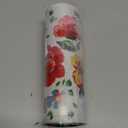 Kitchen Sink Splash Guard Faucet Mat Super Absorbent Fast Drying Mat Sink Gadgets Splash Guard Behind Faucet Drip Catcher for Kitchen (Beautiful Flower, 15x5.5in)