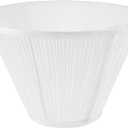 SAFIGLE Pleated Cloth Light Shade White Lamp Shade Cover for Table Floor Lamps Fabric Chandelier Cover Suitable for Living Room Bedroom Lighting Accessories