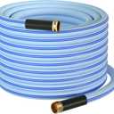 Atlantic Heavy Duty Garden Hose 100 ft x 5/8 inch Blue Color Water Hose (100 Feet)