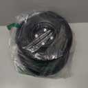 AR-PRO (2-Pack) 10-Inch Solid Tires Wheels, 4.10/3.50-4 Flat-Free Tire Replacement with 5/8" Bearings & 2.2" Offset Hub, Fits Hand Trucks, Wheelbarrows, Garden & Utility Carts (Black)