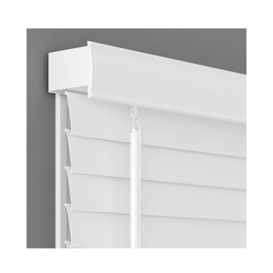 2 Inch Cordless Room Darkening Faux Wood Blind - 39×64  White, Over 1,000 Custom Sizes Starting at 18.97, Inside or Outside Mount, Venetian Shades for Interior Windows by Lumino 2 Inch Cordless Room Darkening Faux Wood Blind - 39×64  White, Over 1,000 Custom Sizes Starting at 18.97, Inside or Outside Mount, Venetian Shades for Interior Windows by Lumino