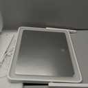 FENNIO Vanity Mirror with Lights 14"12" Makeup Mirror with Lights,Lighted Vanity Mirror Tabletop,Smart Touch with 3-Color Lighting,Dimmable,for Vanity Desk Tabletop (White)