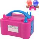 Electric Balloon Pump, 600W Balloon Air Pumps Dual Nozzle Inflator, 2 Operating Modes/air Volume: 300(L/min)/Pressure: 1.8-202MPa, for Birthday Parties