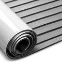 Fullfire EVA Foam Boat Flooring, Faux Teak Marine Boat Decking Sheet with Self-Adhesive Deck Carpet for Bass Boat Jon Boat Pontoon RV Kayak Floor 94" x 47"