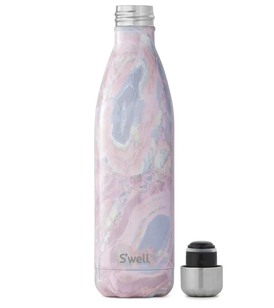 Geode Rose 25 oz Stainless Steel Water Bottle