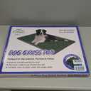 Reusable Training Pad Potty with 2-Pack Replaceable Artificial Grass Quick Absorbent Indoor Portable Dog Patio Potty Washable Pee Pad for Small Medium to Large Dog