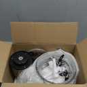 GANIZA Food Processors, Electric Food Chopper with Meat Grinder & Vegetable Chopper - 2 Bowls (8 Cup+8 Cup) with Powerful 450W Copper Motor - Includes 2 Sets of Bi-Level Blades for Fruits/Meat/Nuts (Black)